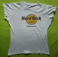 Weiß Hard Rock Café HRC T-shirt Shirt Barcelona Spanien Original Ilmenau - Gehren Vorschau