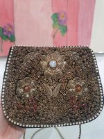 Alte bestickte Abendtasche Tasche embroidered Bag Purse Hessen - Wetzlar Vorschau