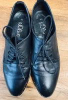 s.Oliver Echtleder Schnürschuh Halbschuh Gr.41 schwarz Niedersachsen - Emden Vorschau