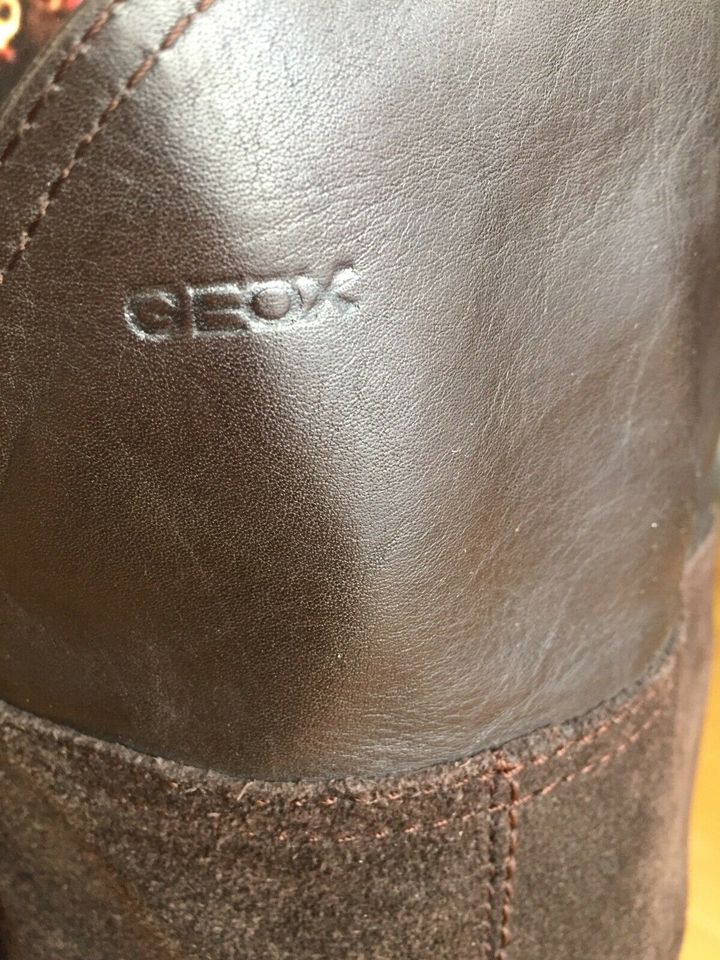 Geox Wildleder Stiefel braun Gr 39 wie NEU in Böblingen