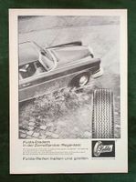 Mercedes Heckflosse Fulda Reifen Werbung 1962 Niedersachsen - Danndorf Vorschau