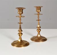 Paar antiker Kerzenhalter, Messing, Frankreich, frühes 20. Jhdt. Münster (Westfalen) - Gievenbeck Vorschau