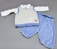 Junge Babyset Gr 68 Hose Body pollunder blau Dresden - Gompitz Vorschau