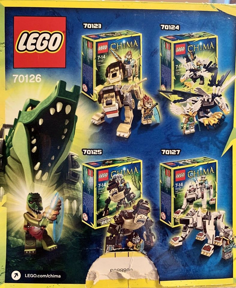 Lego 70126 Chima Crocodile Legend Beast in Bad Segeberg