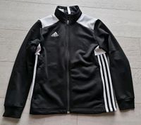 Adidas Jacke dünn 152 schwarz Trainingsjacke Sachsen - Großdubrau Vorschau