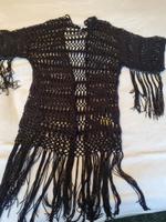 cardigan jacke überweurf schwarz grobstrick gr. s clockhouse Hessen - Limburg Vorschau