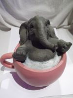 Spardose Elefant Keramik Sachsen - Neustadt Vorschau