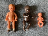 Puppen Püppchen Babypuppen alt antik 40er 50er Jahre 3 Stück Düsseldorf - Pempelfort Vorschau