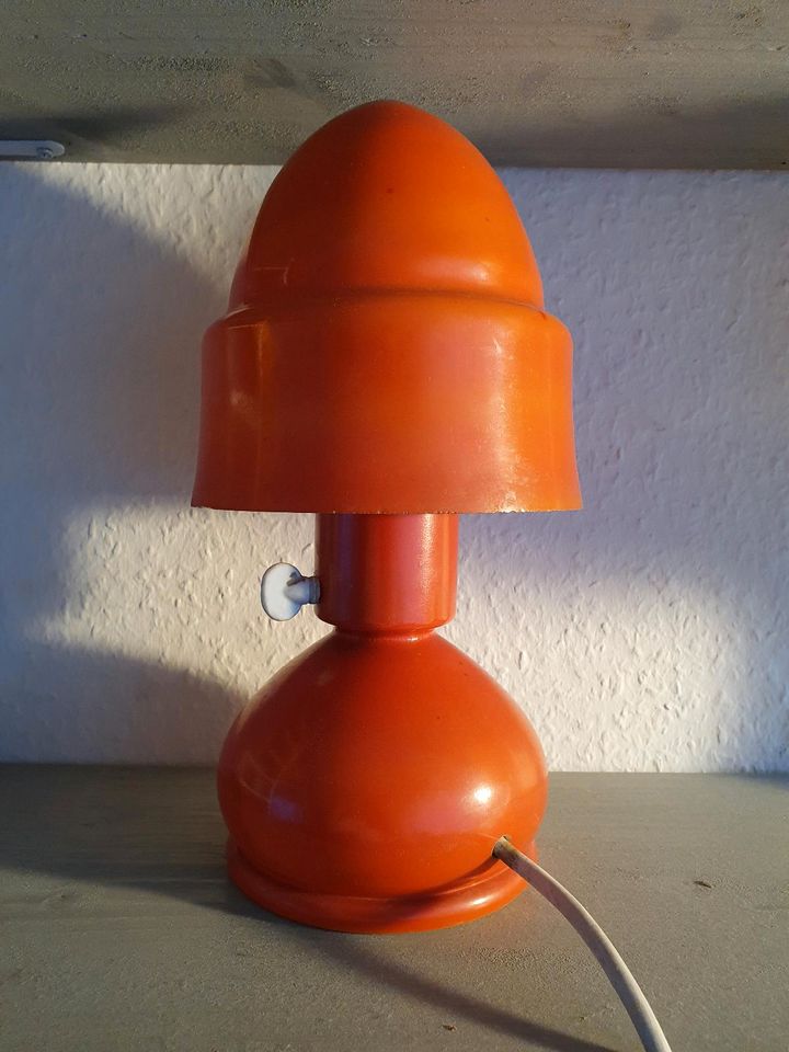 Pilz Lampe Design 60er 70er Space age Orange selten rar Vintage in Hannover