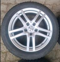 Audi/Alu  225/50 x17  mit Bridstonewinterreifen Niedersachsen - Ebergötzen Vorschau