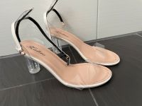 Transparente Sandalen / Pumps mit Riemchen - Gr. 39 - neu Niedersachsen - Himmelpforten Vorschau