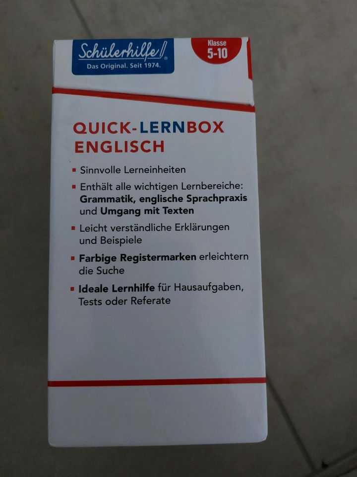 Quick-Lernbox von Schülerhilfe Deutsch, Englisch, Mathe in Lengerich