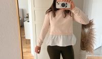 Edited cropped Pullover mit integrierter Long Bluse Gr. 38 Rosé Frankfurt am Main - Westend Vorschau