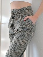 Paperbag Hose Karo kariert Gürtel weit klassisch high waist Hannover - Mitte Vorschau