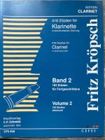 Fritz Kroepsch 416 Etüden für KlariNette, Bd. 2 Bayern - Barbing Vorschau