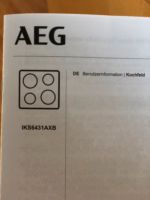 Ceran Induktion neu, defekt AEG Nordrhein-Westfalen - Bergheim Vorschau