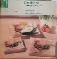 Glasplatten "Hahn", 3er-Set, Neu!Top‼ Sachsen - Chemnitz Vorschau