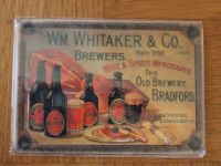 * Blechschild-Postkarte WM Whitaker  Co. Brewers 2,50 € Bayern - Elsenfeld Vorschau