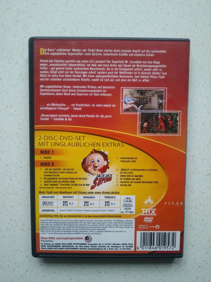 Die Unglaublichen 2-Disc-DVD-Set Special Collection in Lübeck