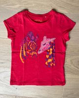 TOP!!! w NEU! Süßes ESPRIT Artworks T-Shirt rot 116 122 Giraffe Nordrhein-Westfalen - Minden Vorschau