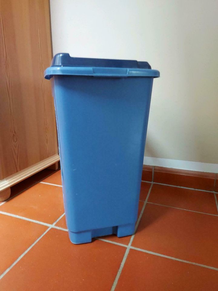 Schmutzwäschesammler Wäschesammler Wäschebox Wäsche blau 60l in Forstinning