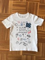 Shirt in weiß blau - Größe 110/116 - Kids by Tchibo Bergedorf - Hamburg Lohbrügge Vorschau
