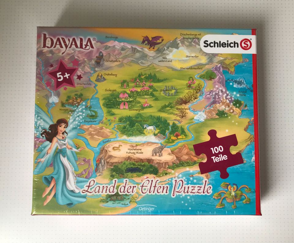 Schleich bayala Land der Elfen Puzzle 100 Teile ab 5 Jahren in Königsbrunn