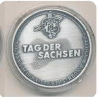 Tag der Sachsen , Medaille , 999 Silber Sachsen - Claußnitz Vorschau
