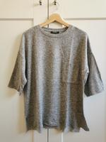 grau-melierter Pullover von Zara, Größe S Bayern - Abensberg Vorschau