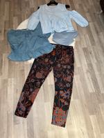 Desigual Hose 42, UNQ Bluse Leinen 42, Pulli Betty Barkley, Bayern - Geiselbach Vorschau