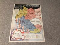 Map of Allied-Occupied Germany & Austria Atlanta Karte Kreis Pinneberg - Pinneberg Vorschau