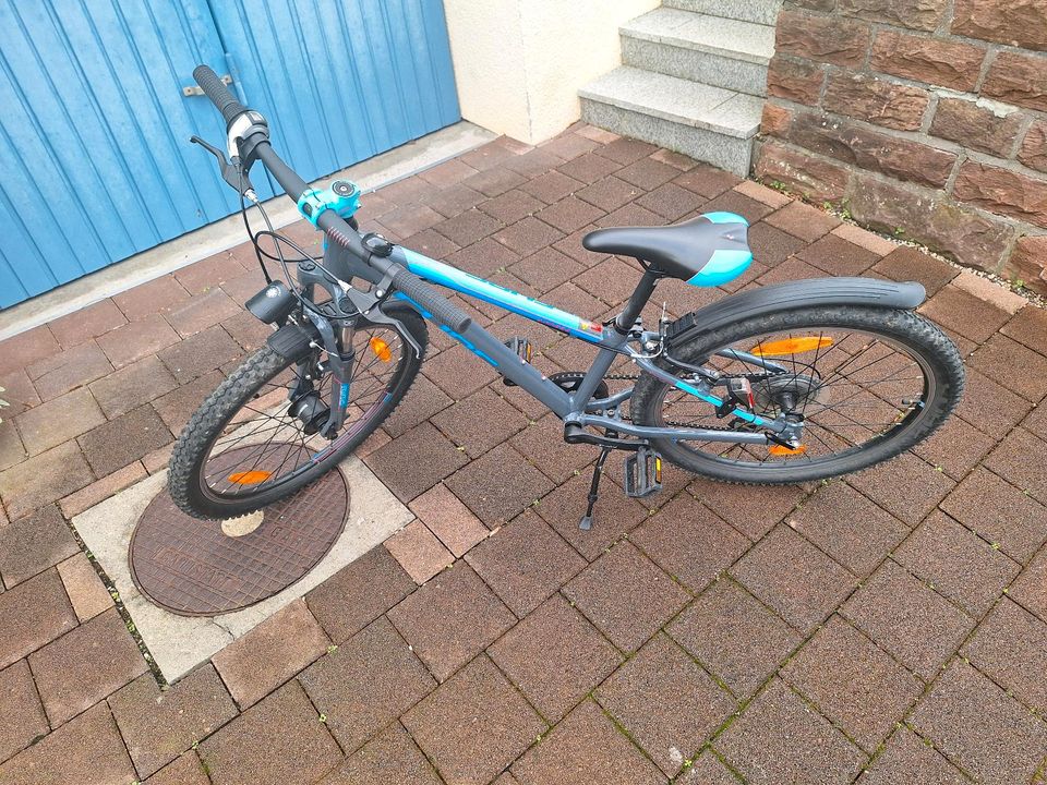 Kinderfahrrad Cube Access 240 allroad grey'n blue in pink in Remseck am Neckar