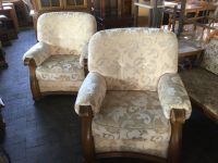 Nachhaltigkeit: 2x Hochwertige Eichen Beige Sessel 60€ Niedersachsen - Löningen Vorschau