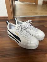 Puma Mayze Plateau Sneaker weiß schwarz 38,5 Kiel - Ellerbek-Wellingdorf Vorschau