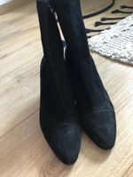 Schwarze Wildleder Stiefeletten von Högl in Gr. 5,5 (EU38,5) Hessen - Bad Soden am Taunus Vorschau