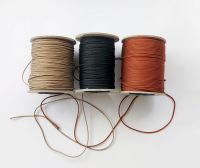 3x Schmuckschnur 1.5 mm schwarz, braun, beige/taupe Bayern - Werneck Vorschau