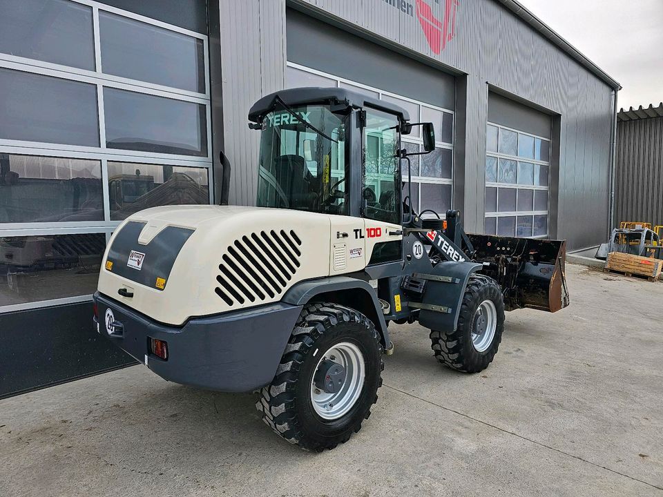 *TEREX TL100* (INKL MWST) 6to Radlader Hoflader Lader Schaufel Palettengabel ähnl. Yanmar V100 V120 V80 Schaeff SKL844 SKL854 SKL834 in Wettringen