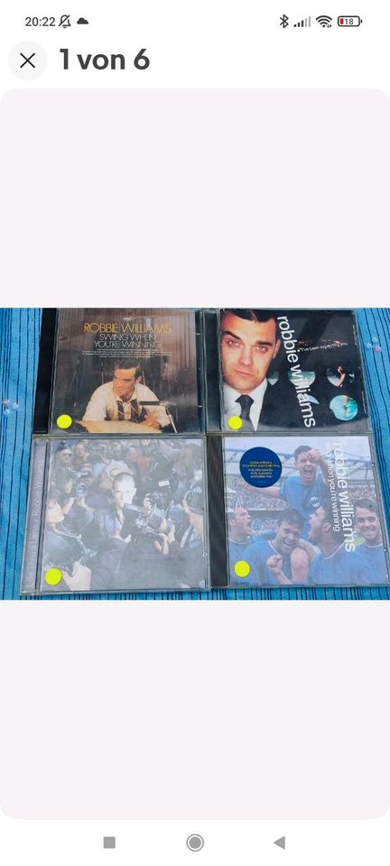 Robbie Williams 4x Cd / Sammlung in Schmallenberg