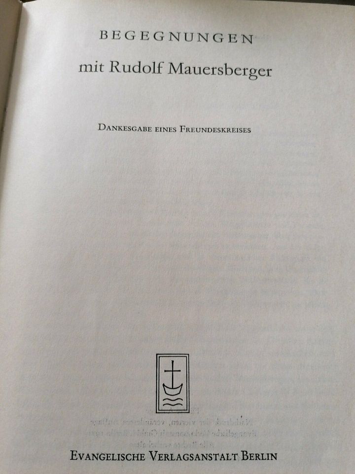 Rudolf Mauersberger Begegnungen Kreuzchor Dresden DDR 1971 in Leipzig