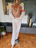 HUGO BOSS NEU W27/L34 Wide Leg Jeans Stretch cremeweiß Baden-Württemberg - Erbach Vorschau