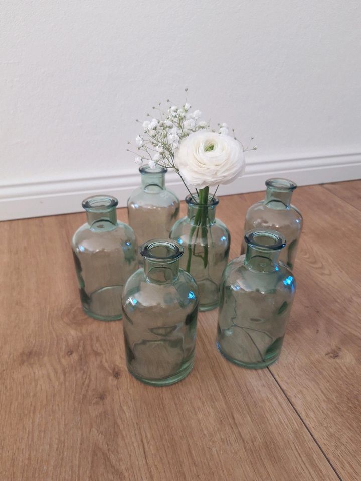 VERLEIH - versch. Vasen für Tischdeko/ Hochzeit, Taufe, Feier in Hille