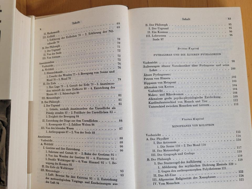 Wilhelm Capelle Die Vorsokratiker Kröner Verlag 1968 Bd. 119 in Mahlberg