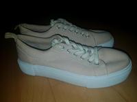 Rosa H&M Plateau Schuhe Gr.39 Hessen - Schauenburg Vorschau
