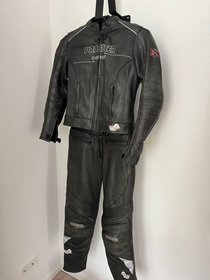 Probiker Damen Motorrad Lederkombi 38, Schuhe 36, Handschuhe DM in Norderstedt