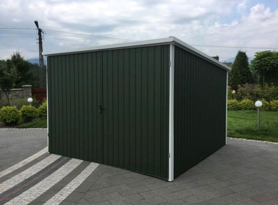 Blechgarage 5x3 / Garage/ inkl. Lieferung und Aufbau in Löcknitz