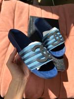 Chanel Sandalen Schlappen Slipper Badelatschen 38 blau Altona - Hamburg Groß Flottbek Vorschau