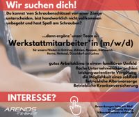 Werkstattmitarbeiter*(m/w/d) Düsseldorf - Garath Vorschau