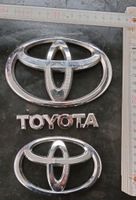 **TOYOTA** Embleme Schriftzug Kunststoff Nordrhein-Westfalen - Fröndenberg (Ruhr) Vorschau