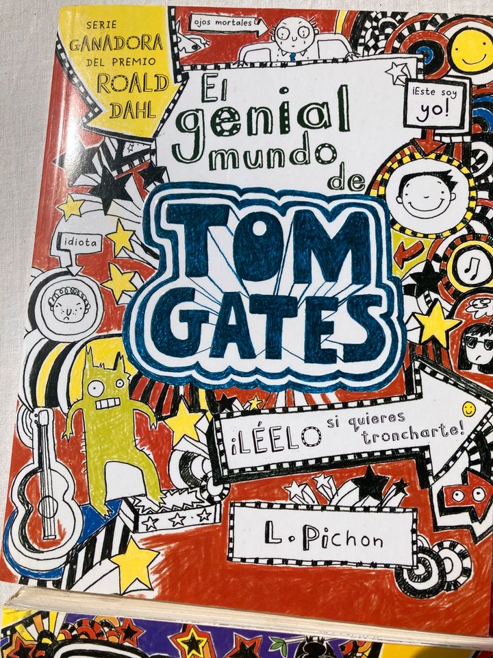 4 Bücher Paket libros Tom Gates Spanisch lernen in Dresden