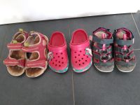 3 Paar Sandalen ❤ Sommerschuhe, pink, Einhorn, Größe 27/28 Bayern - Schwarzach am Main Vorschau